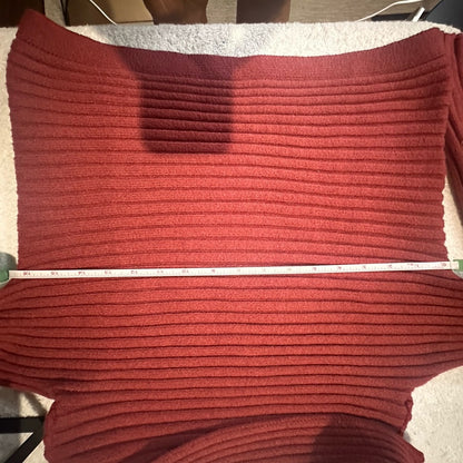 NWOT SIZE XS Chic Ribbed Cowl Neck Sweater - Mauve