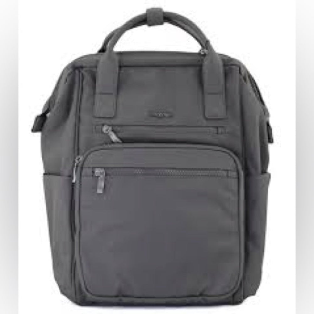 NWOT SIZE OS Baggallini Graphite Men's Backpack
