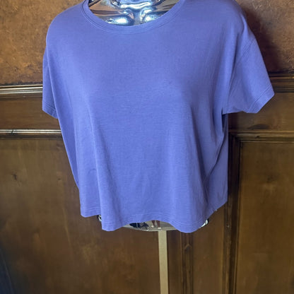 SIZE 4 Lululemon athletica Lavender Short Sleeve Top