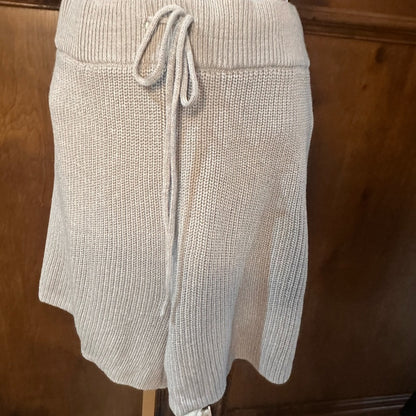 NWT SIZE XL Rachel Parcell High Waist Knit Shorts - Tan