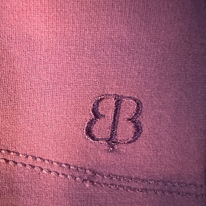 NWOT SIZE XL Betabrand Mauve and Black Women's Jersey Top