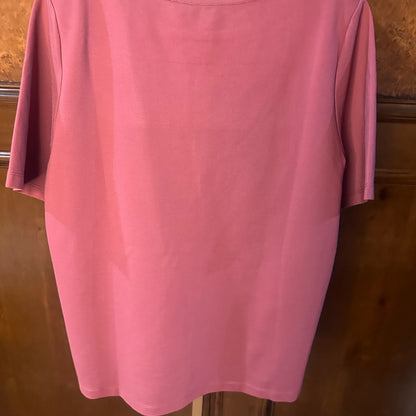 NWOT SIZE XL Betabrand Mauve and Black Women's Jersey Top