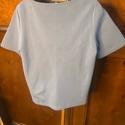NWOT SIZE S-XL Betabrand Blue Short Sleeve Tee