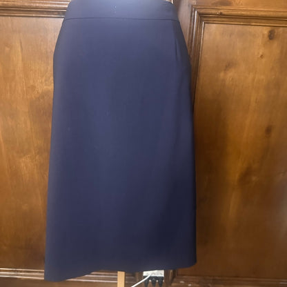 NWT SIZE 14 Hugo Boss Elegant Dark Blue Pencil Skirt