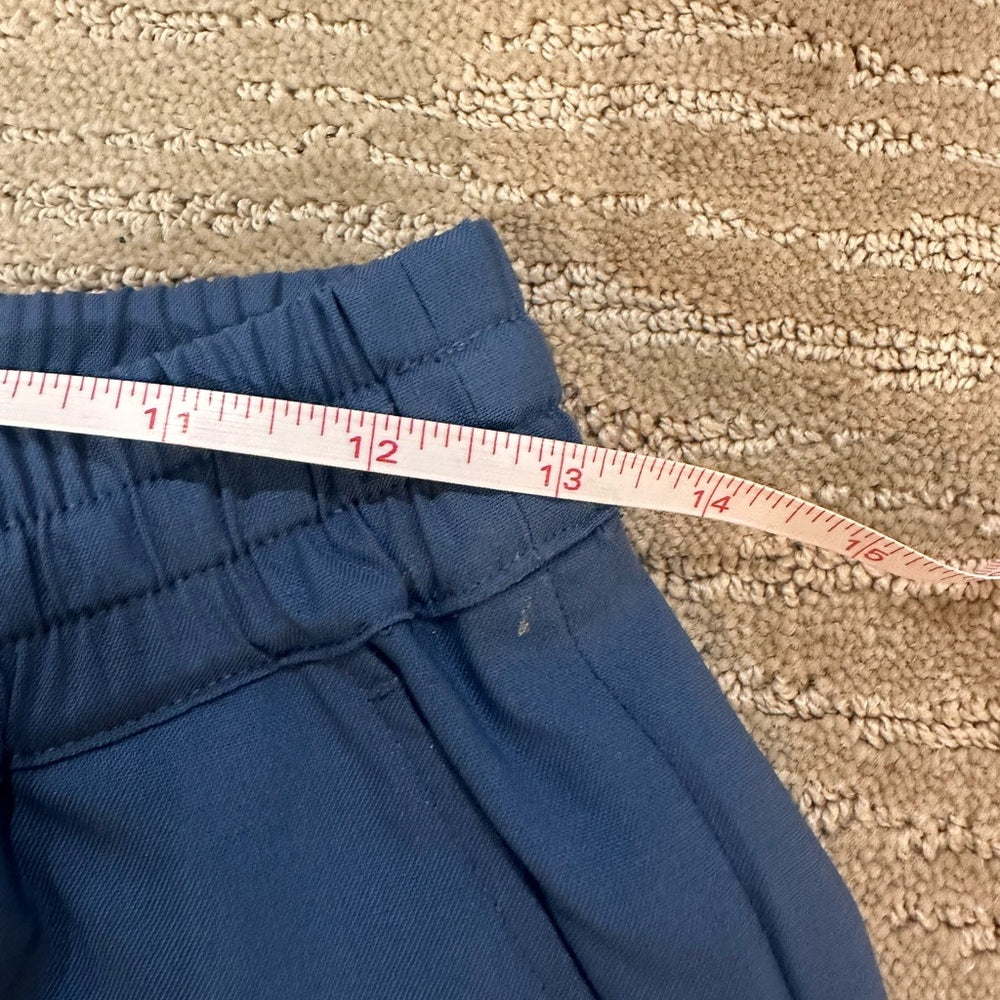 NWT SIZE 36 Sandro Men's Blue Drawstring Trousers