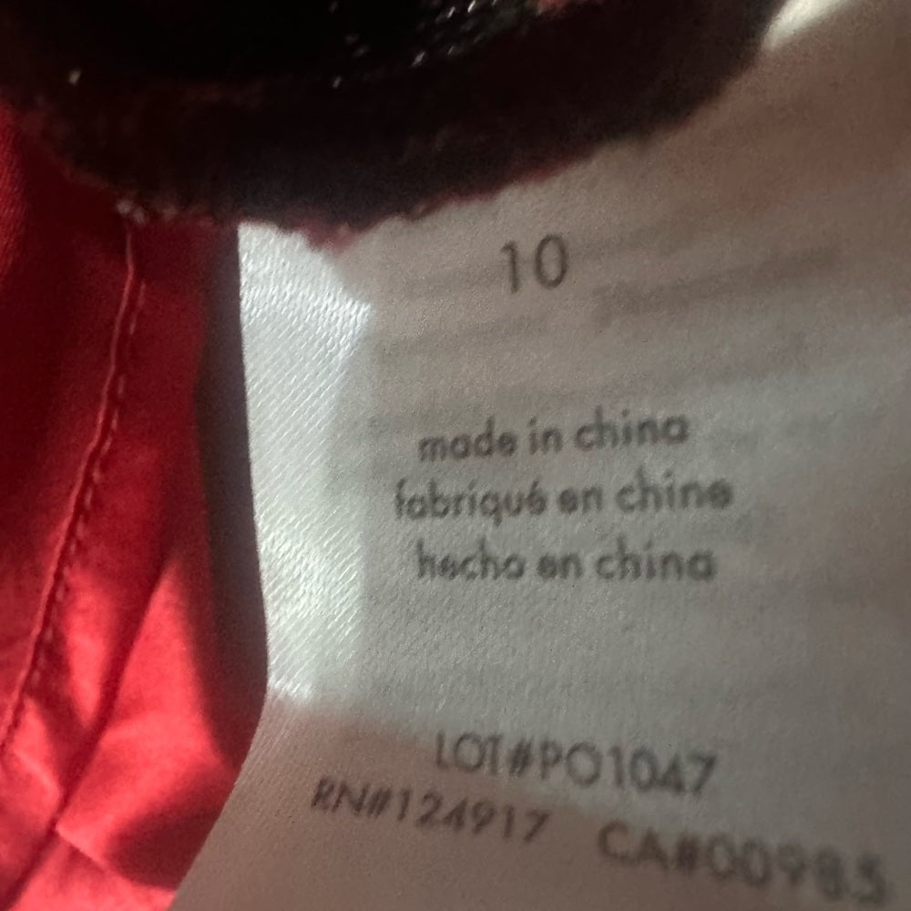 NWT SIZE 10 Rachel Parcell Burgundy and Black Floral Midi Skirt