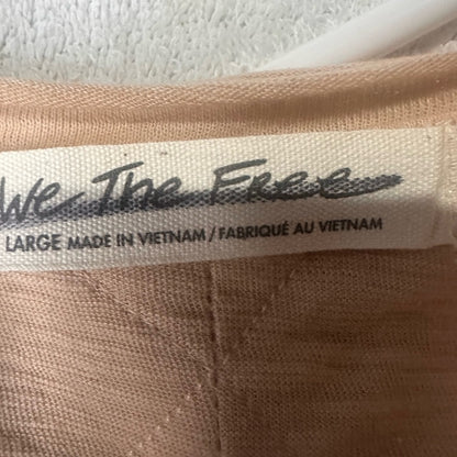 NWOT SIZE L We The Free Women's Cream Tunic Top