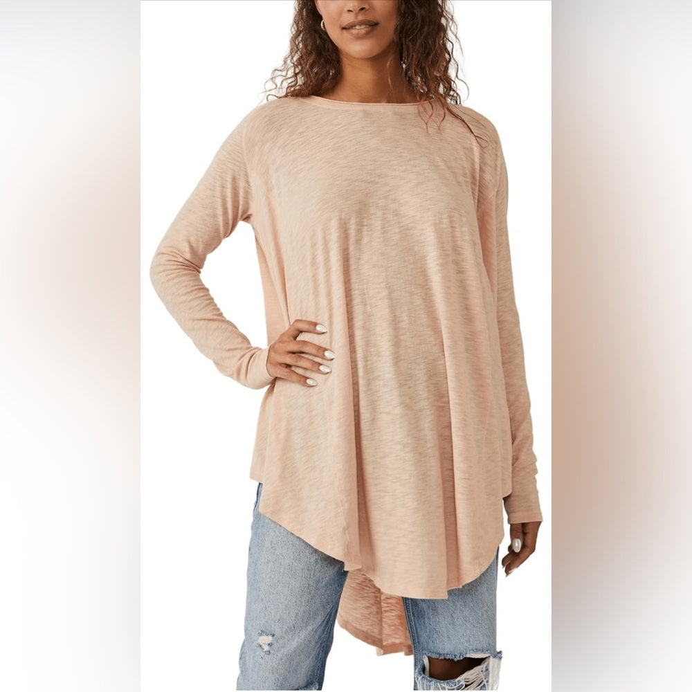 NWOT SIZE L We The Free Women's Cream Tunic Top