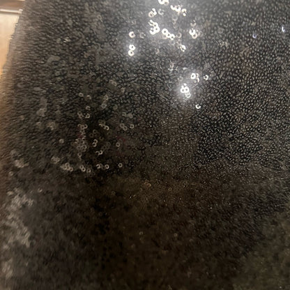 NWT SIZE S Commando Sparkling Black Sequin Mini Skirt