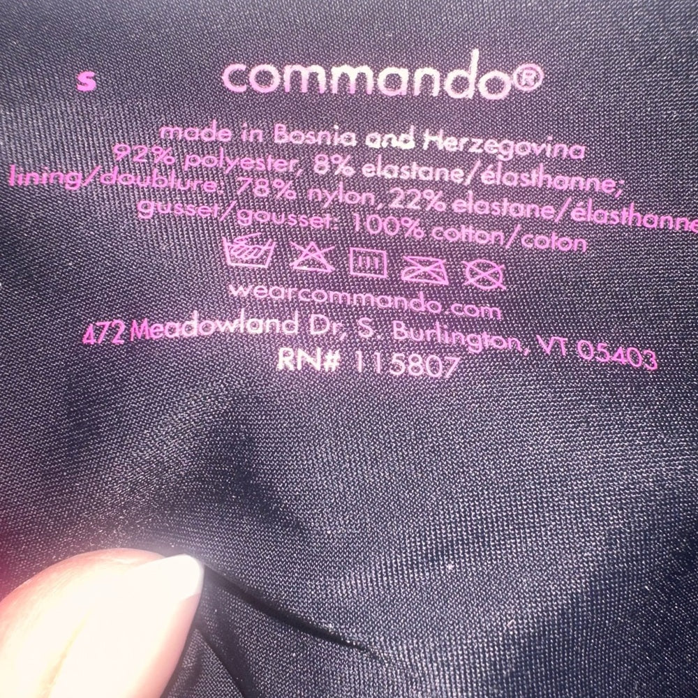 NWT SIZE S Commando Sparkling Black Sequin Mini Skirt