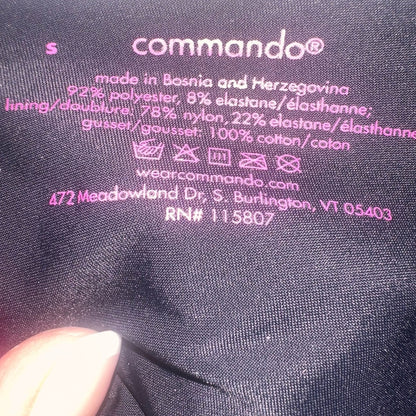 NWT SIZE S Commando Sparkling Black Sequin Mini Skirt