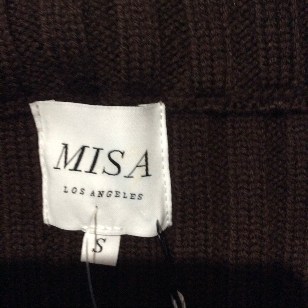 NWT SIZE S Misa Los Angeles Chocolate Pencil Skirt