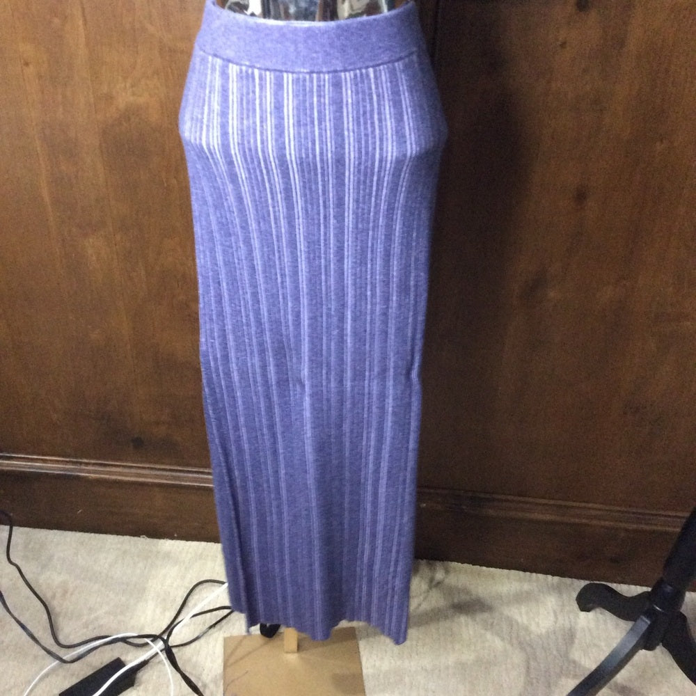 NWT SIZE XS Misa Los Angeles Blue Striped Pencil Skirt