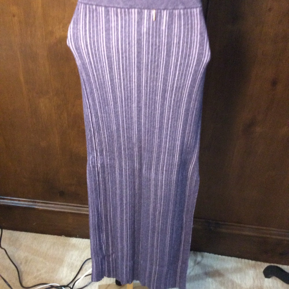 NWT SIZE XS Misa Los Angeles Blue Striped Pencil Skirt