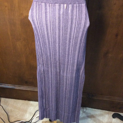 NWT SIZE XS Misa Los Angeles Blue Striped Pencil Skirt