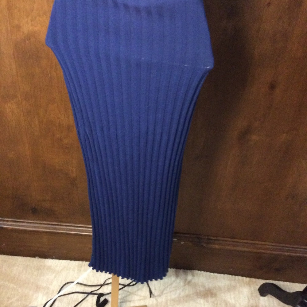 NWT SIZE S Cotton Citizen Royal Blue Midi Skirt