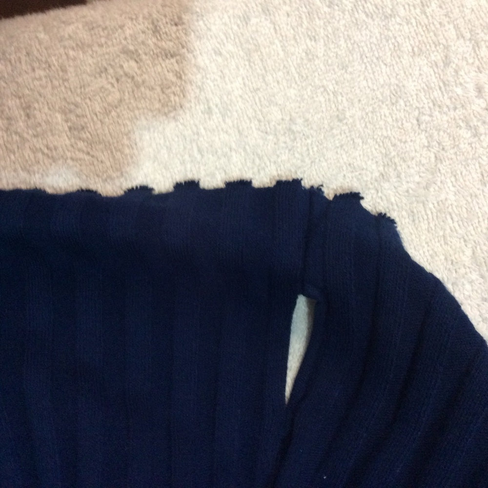 NWT SIZE S Cotton Citizen Royal Blue Midi Skirt