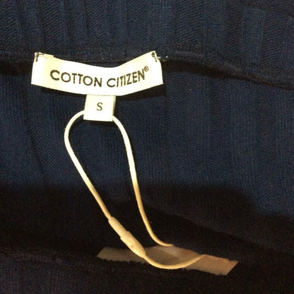 NWT SIZE S Cotton Citizen Royal Blue Midi Skirt