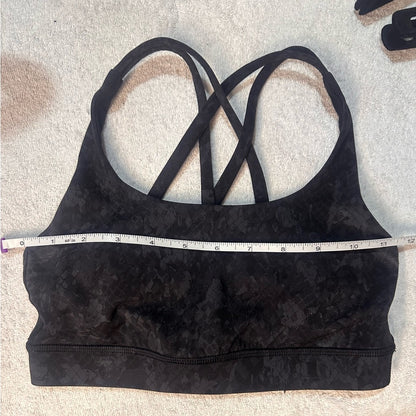 SIZE XS/S Lululemon Athletica Classic Black Sports Bra
