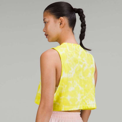 SIZE S Lululemon Athletica Bright Yellow Tank Top