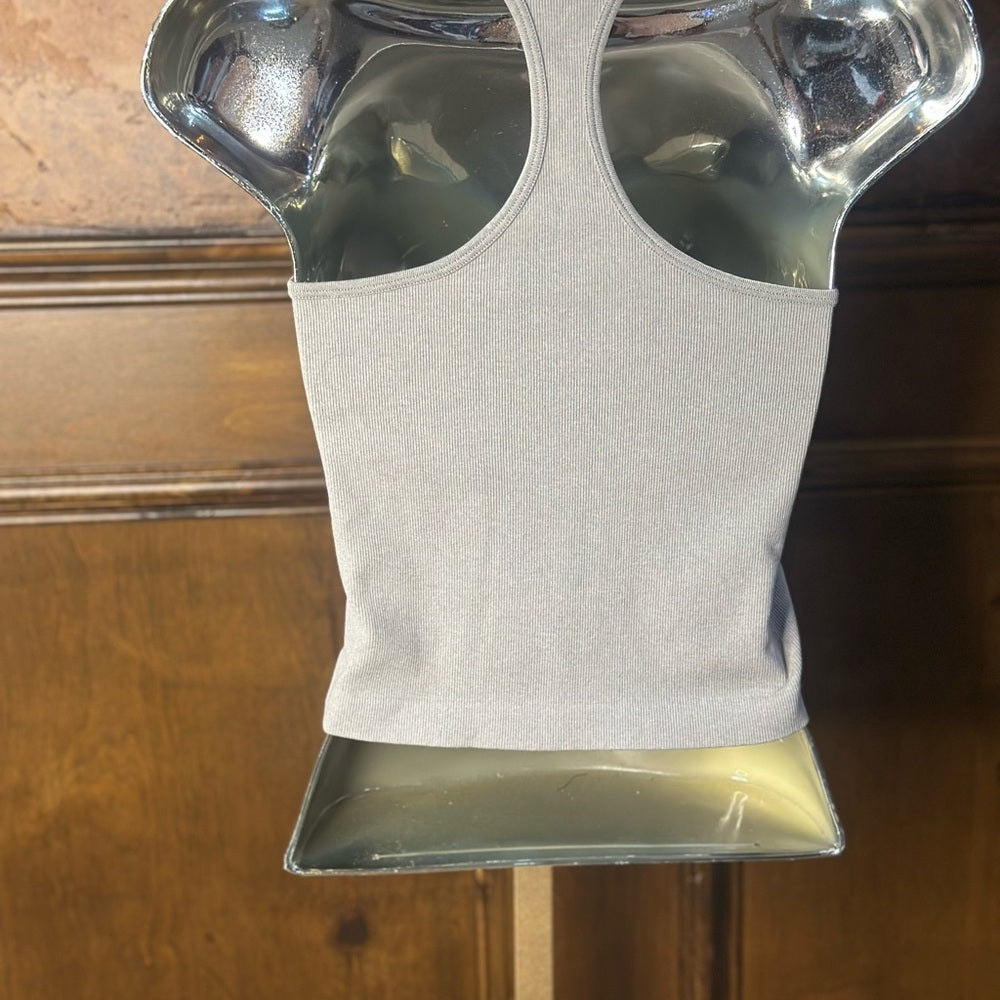 SIZE XS/S Free People Gray Crop Top