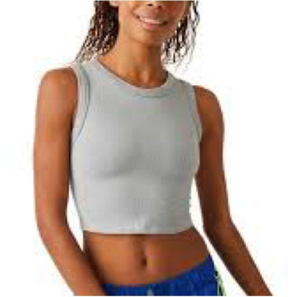 SIZE XS/S Free People Gray Crop Top