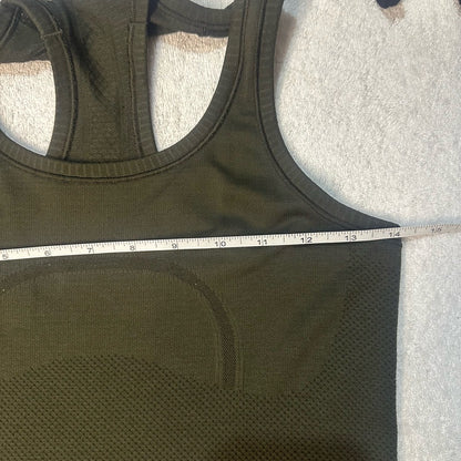 SIZE 6/8 Lululemon Athletica Deep Green Tank Top
