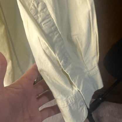 SIZE 2/6 Elegant Asymmetrical Yellow Shirt Dress