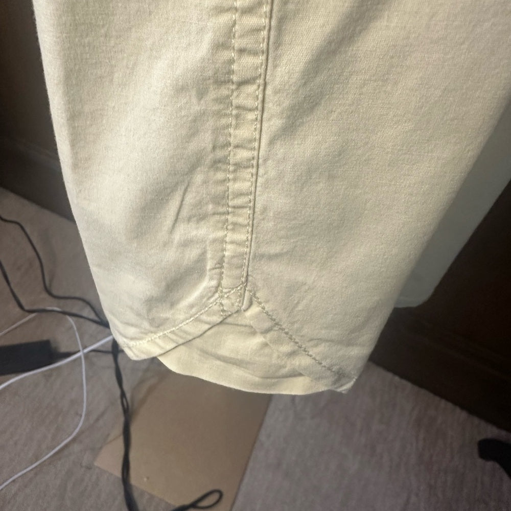 SIZE 2/6 Elegant Asymmetrical Yellow Shirt Dress