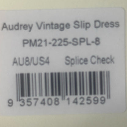 NWT SIZE 4/8 Peppermayo Asymmetrical Plaid Dress in Pink and Yellow