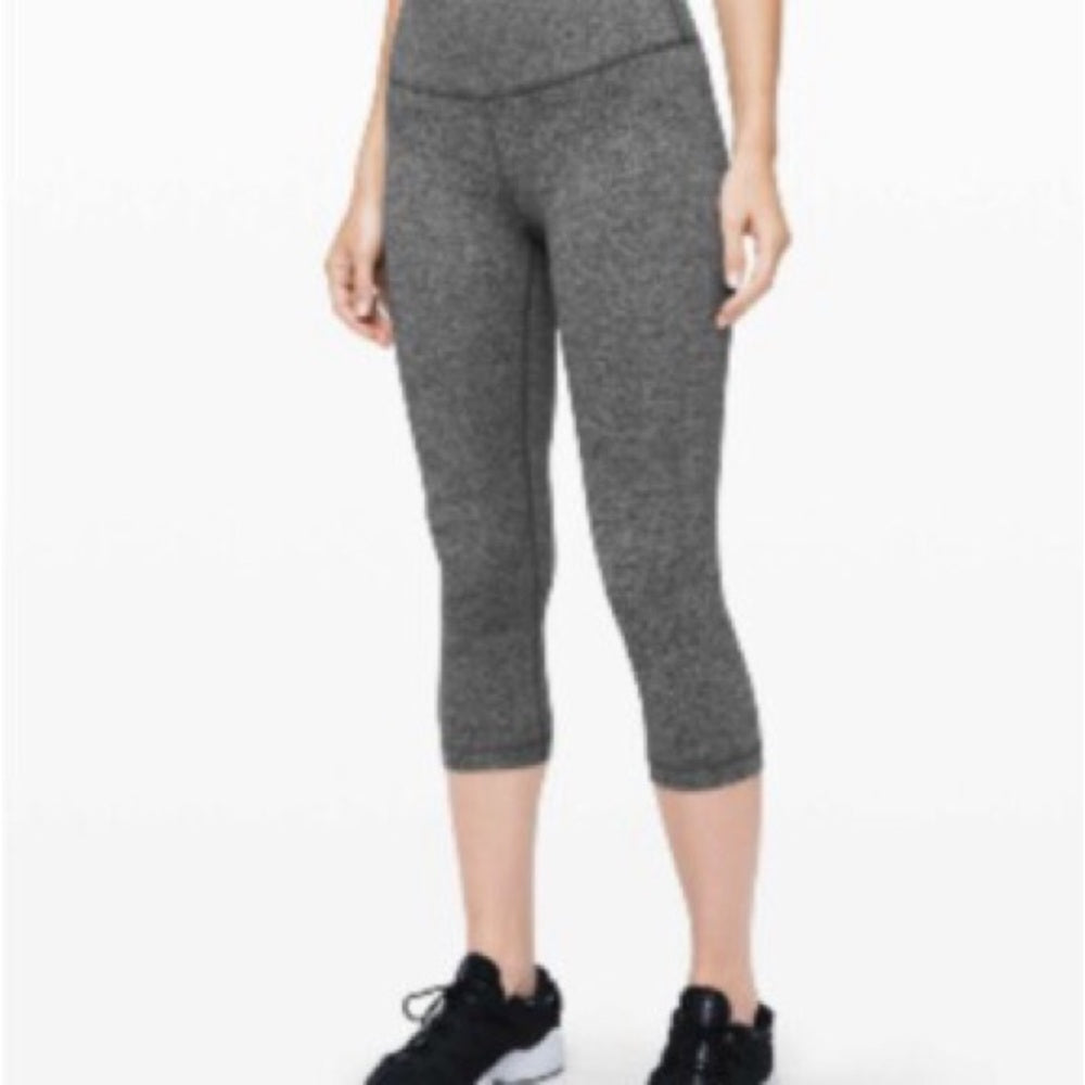SIZE 8 LULULEMON athletica Gray Leggings