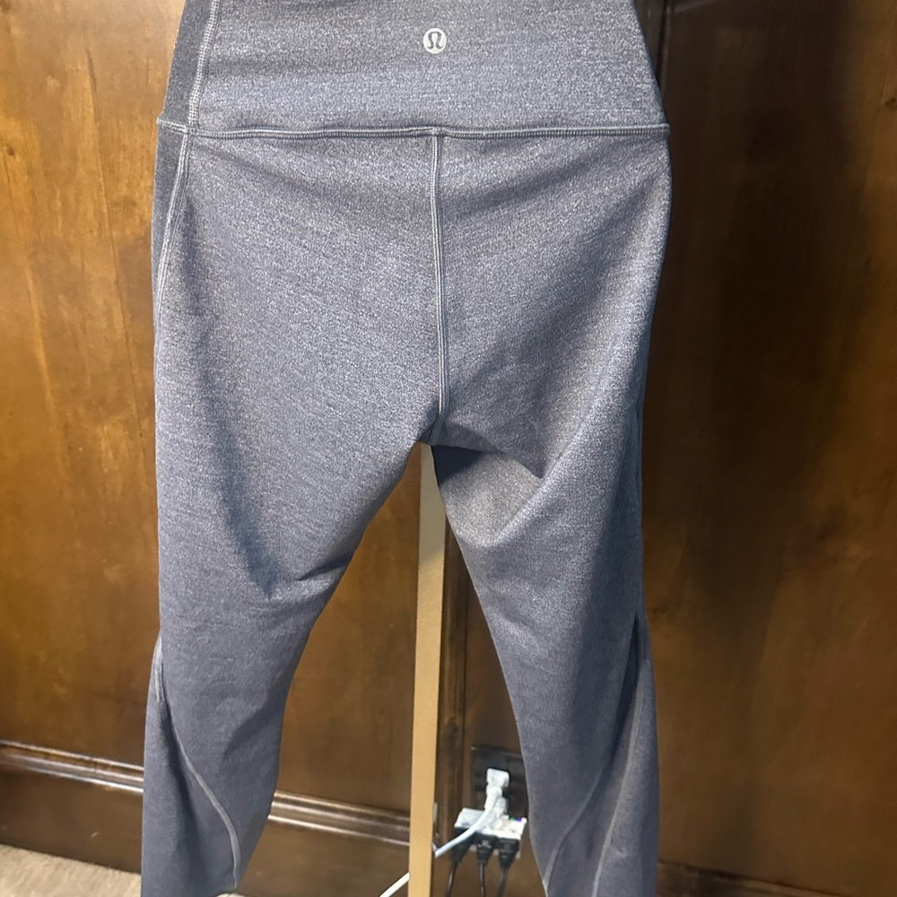 SIZE 8 LULULEMON athletica Gray Leggings
