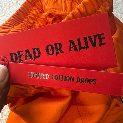 NWT SIZE 28 LIMITED EDITION Bold Orange Men's Cargo Pants