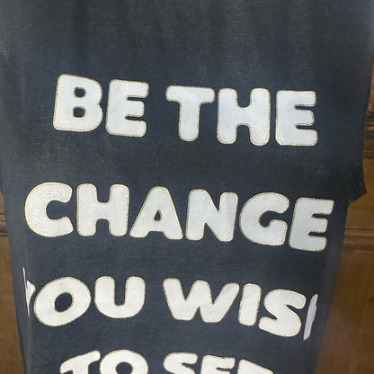 NWOT SIZE S Spiritual Gangster Charcoal Motivational Muscle Tee