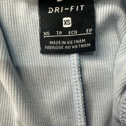 NWOT SIZE XS/S Nike dri fit Heather Gray Buttoned Tank Top