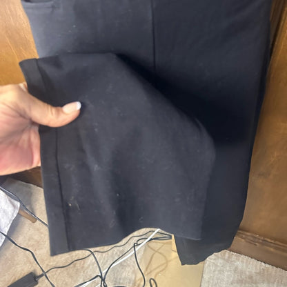 SIZE 6 Talbots Classic Black Cropped Pants