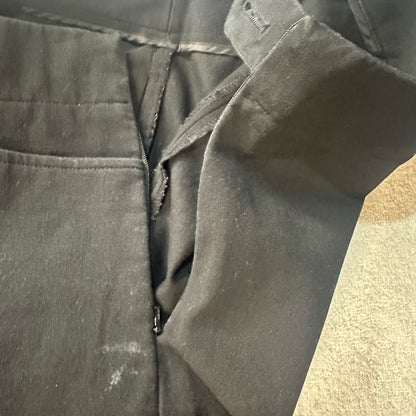 SIZE 6 Talbots Classic Black Cropped Pants