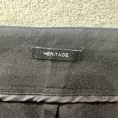 SIZE 6 Talbots Classic Black Cropped Pants