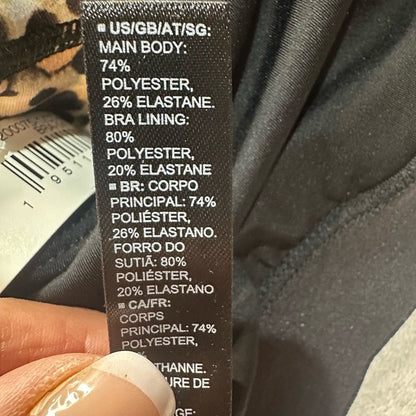 NWT SIZE L Chic Leopard Print Women's Leggings