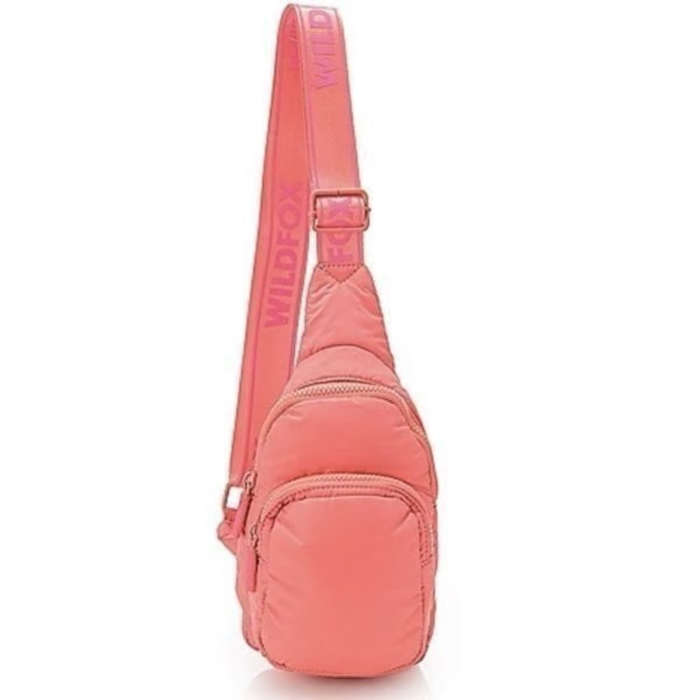 NWT SIZE OS Wildfox Coral Crossbody Bag