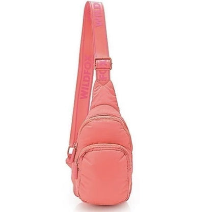 NWT SIZE OS Wildfox Coral Crossbody Bag