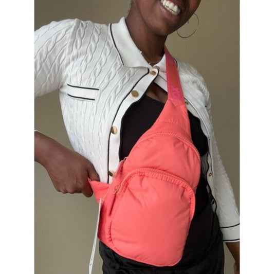 NWT SIZE OS Wildfox Coral Crossbody Bag