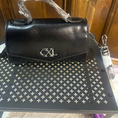 NWT SIZE OS Christian Lacroix Elegant Black Satchel