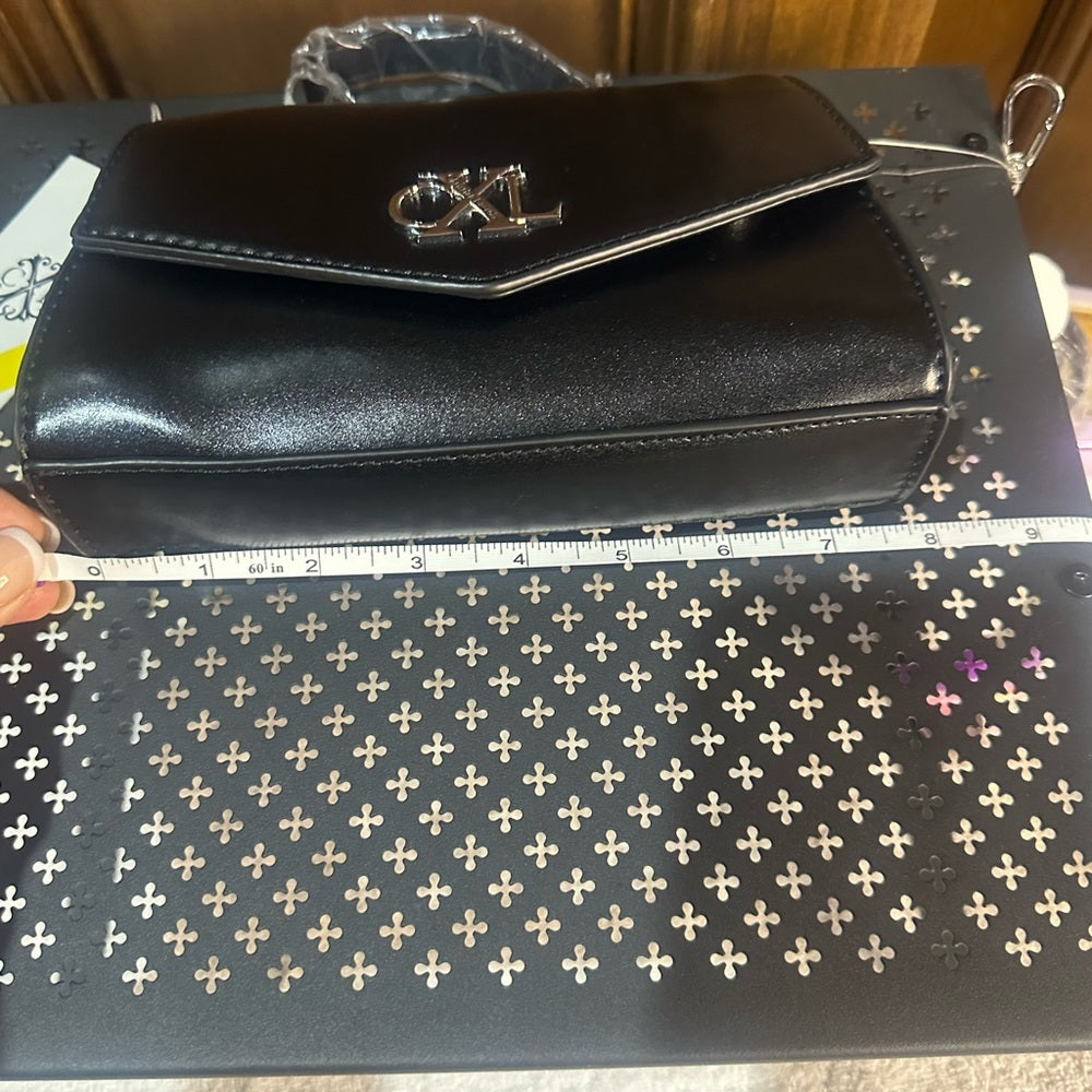 NWT SIZE OS Christian Lacroix Elegant Black Satchel