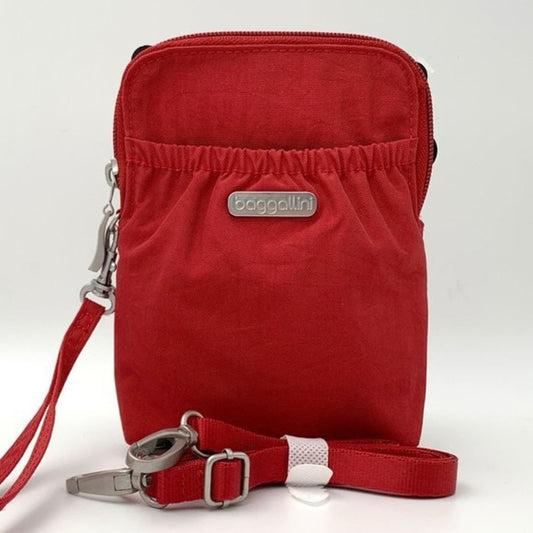 NWOT SIZE OS Baggallini Red Crossbody Bag