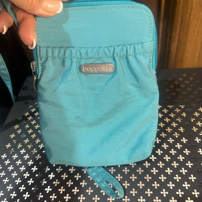 NWOT SIZE OS Baggallini Teal Crossbody Bag