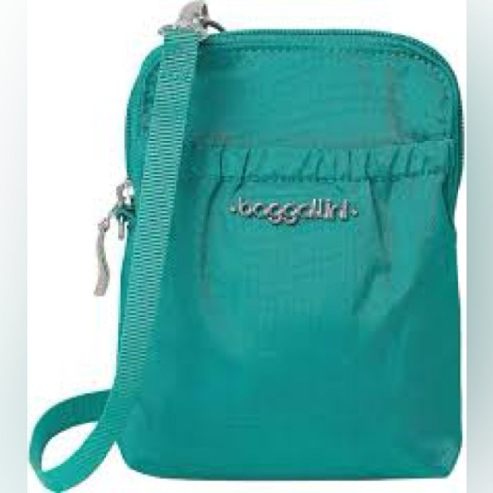 NWOT SIZE OS Baggallini Teal Crossbody Bag