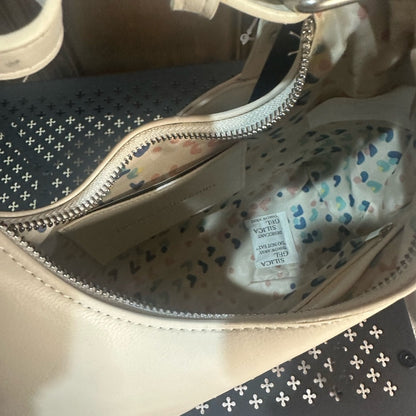 NWT SIZE OS French Connection Cream Shoulder Bag