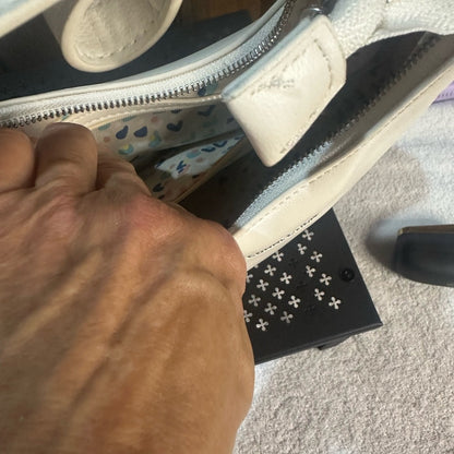 NWT SIZE OS French Connection Cream Shoulder Bag