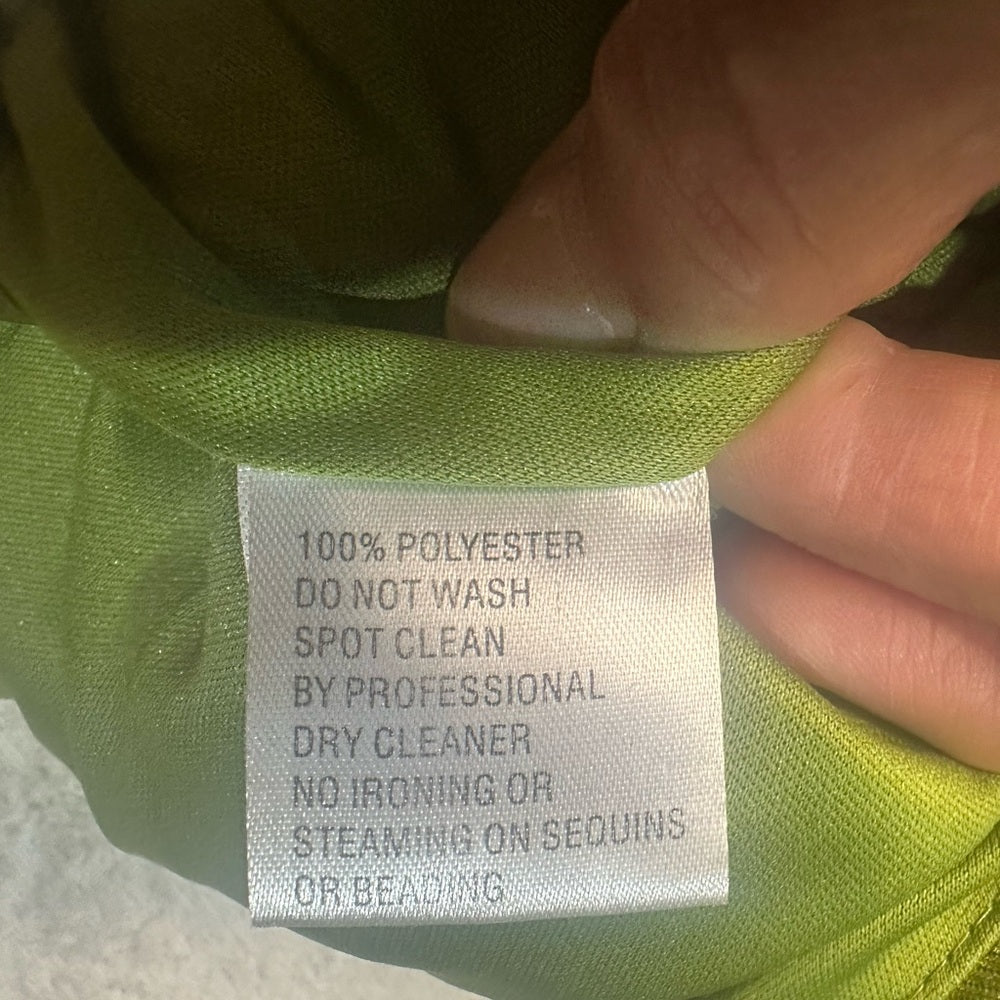 NWT SIZE 8 Glamorous One-Shoulder Gold Dress